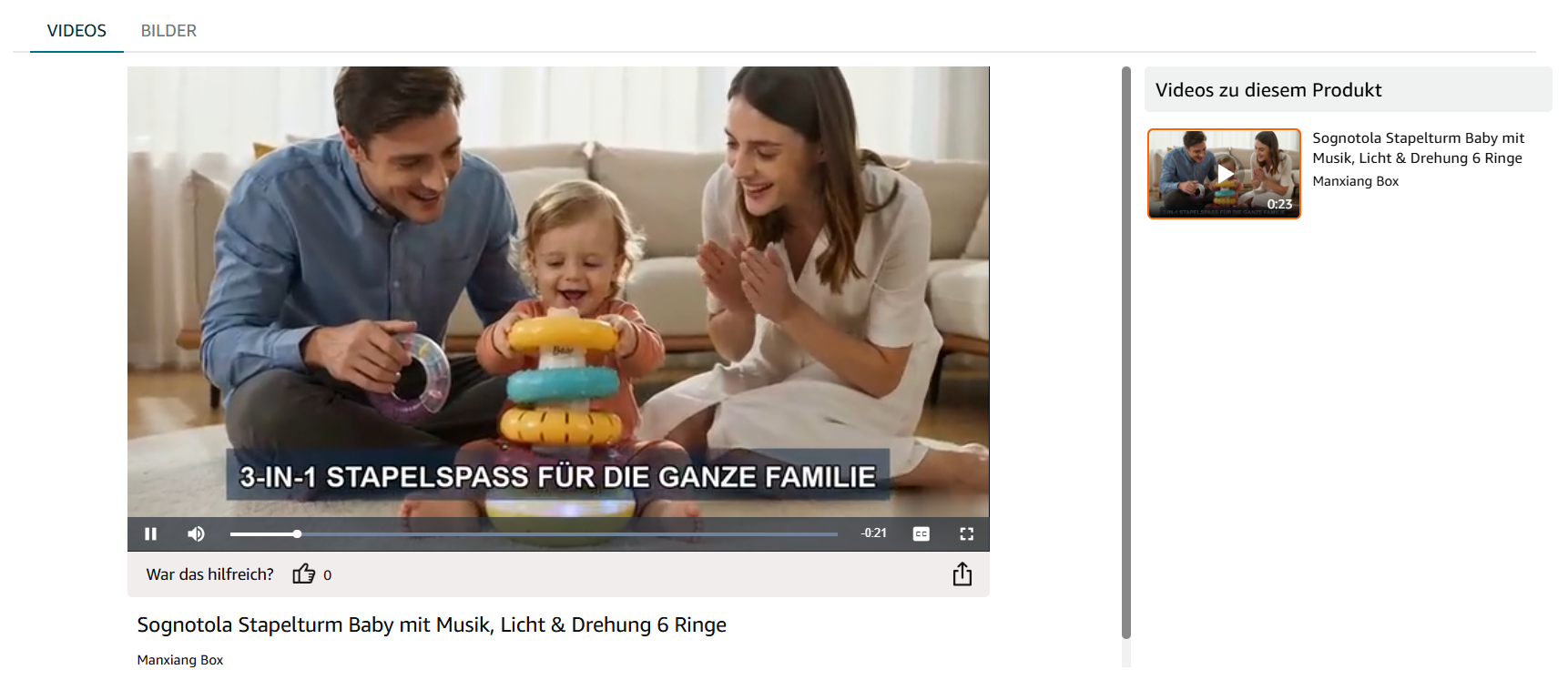 videos als überzeugungswerkzeug auf dem produktlisting