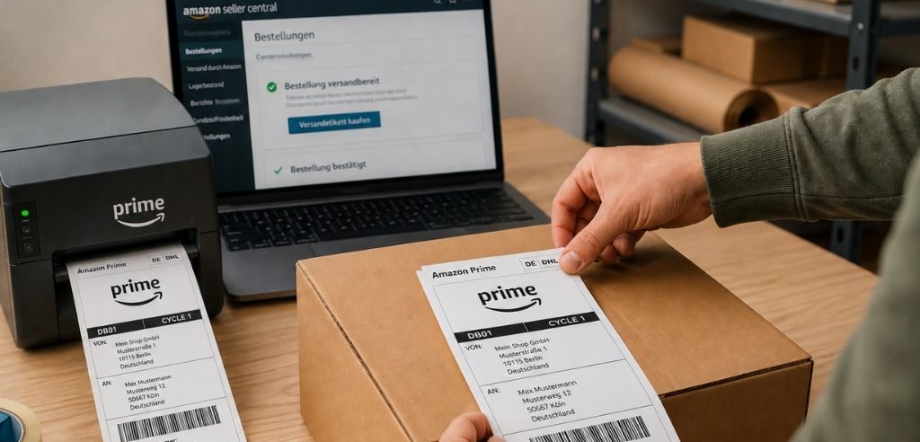 versandentgelt kaufen und labels drucken