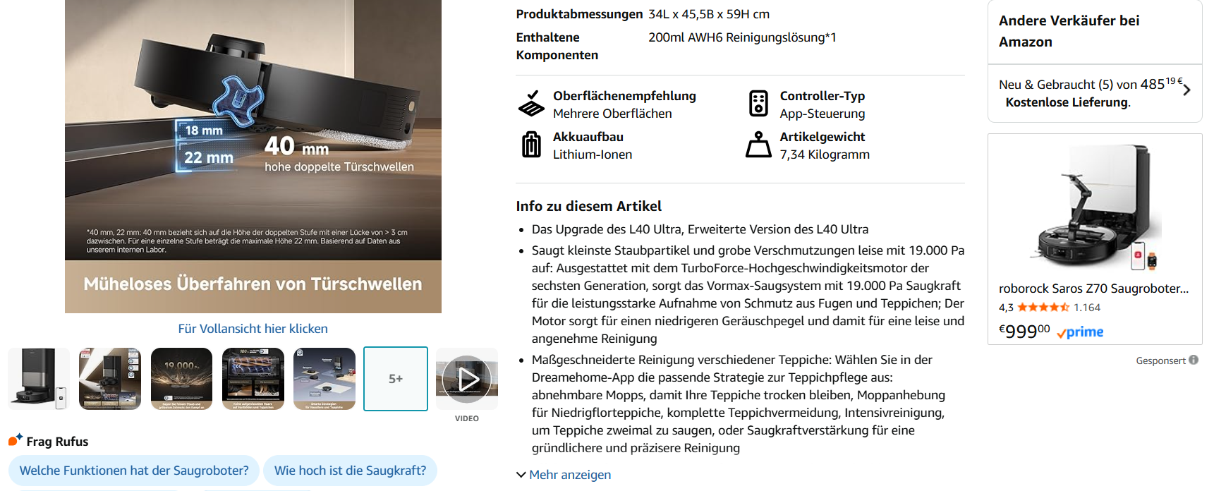 display ads auf produktdetailseite