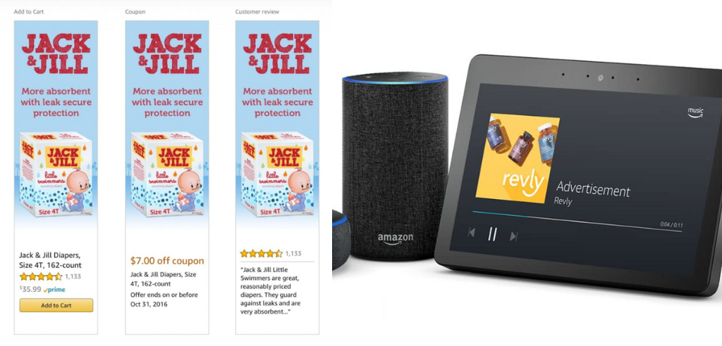 verschiedene Werbeformate Amazon Demand Side Platform