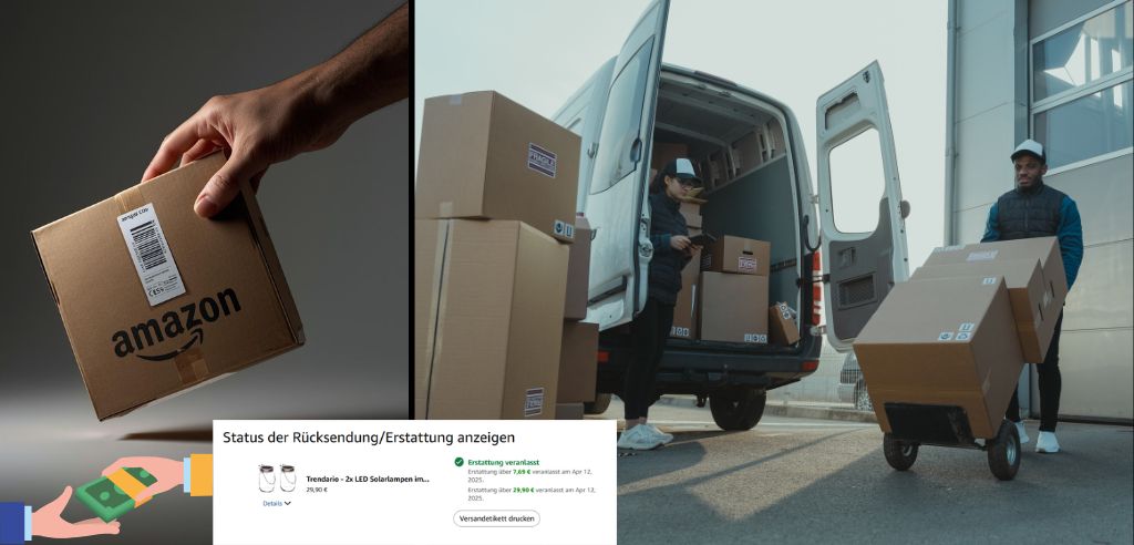 bei rücksendung erstattung anfordern