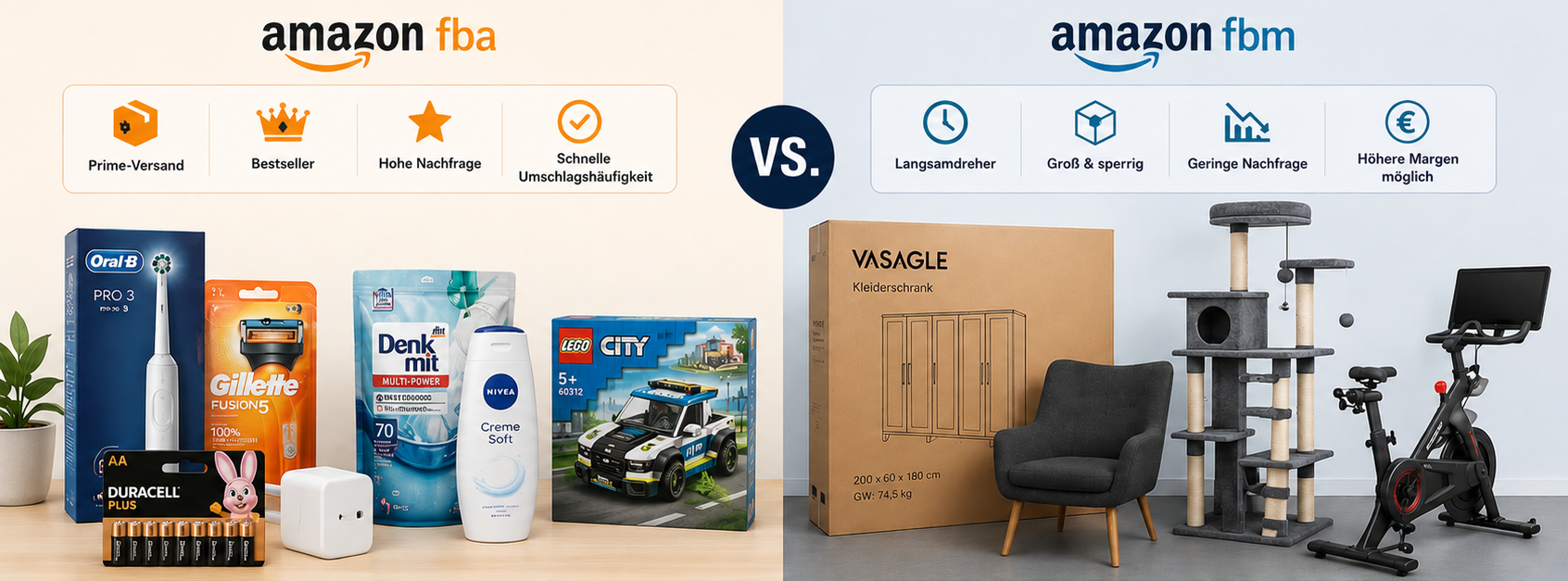 bestseller über amazon fba langsamdreher über fbm verkaufen