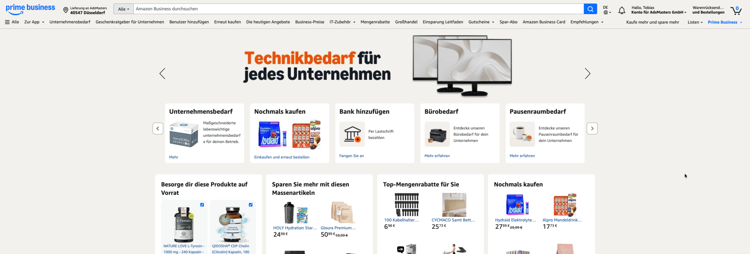 Amazon B2B: Wie du über Amazon Business an Firmen verkaufst und worauf es bei Preisen und Rechnungen ankommt
