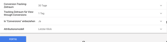 Analytics vs AdWords Zahlen