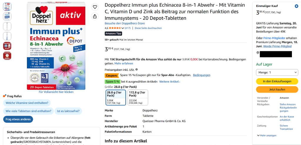 als reseller konkurrierst du mit amazon und weiteren verkäufern