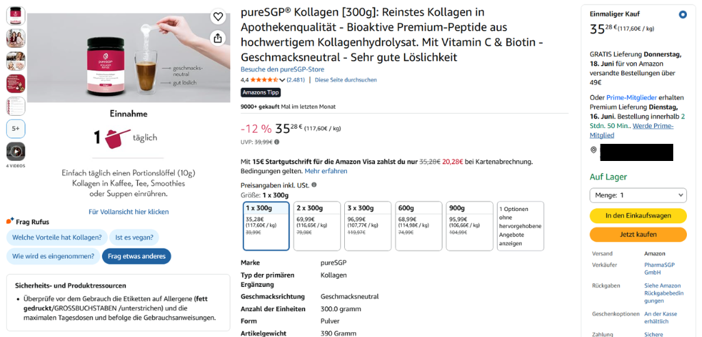 nahrungsergänzungsmittel für die verschiedensten zielgruppen